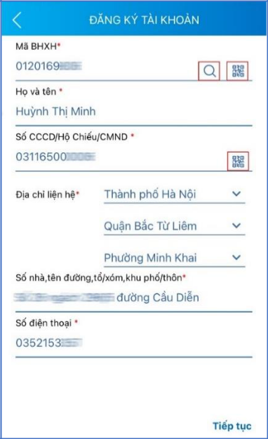 ỨNG DỤNG VssID