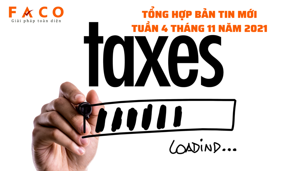 Tổng hợp bản tin mới tuần 4 tháng 11 năm 2021