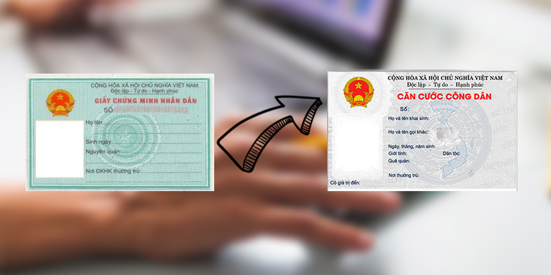 Hiện nay việc người lao động (NLĐ) chuyển đổi chứng minh nhân dân (CMND) sang thẻ căn cước công dân (CCCD)