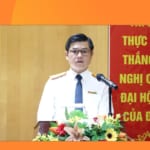 Đồng chí Vũ Chí Hùng tại đại hội Chi bộ Ban TCCB 2025-2027