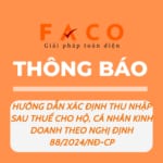 Xác định thu nhập sau thuế cho hộ kinh doanh theo Nghị định 88/2024/NĐ-CP