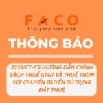 Quy trình và hướng dẫn tính thuế GTGT, thuế TNDN chuyển quyền sử dụng đất thuê