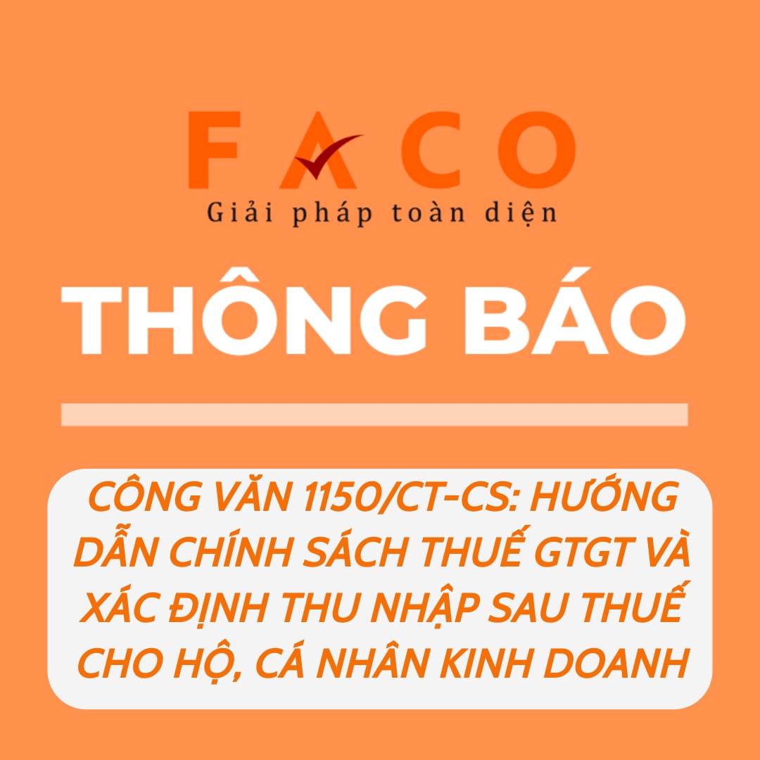 chính sách thuế GTGT hướng dẫn xác định thu nhập sau thuế hộ kinh doanh